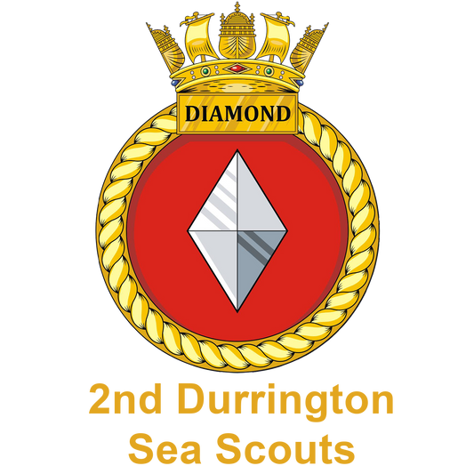 HMS Diamond Wash Bag Embroidered Logo