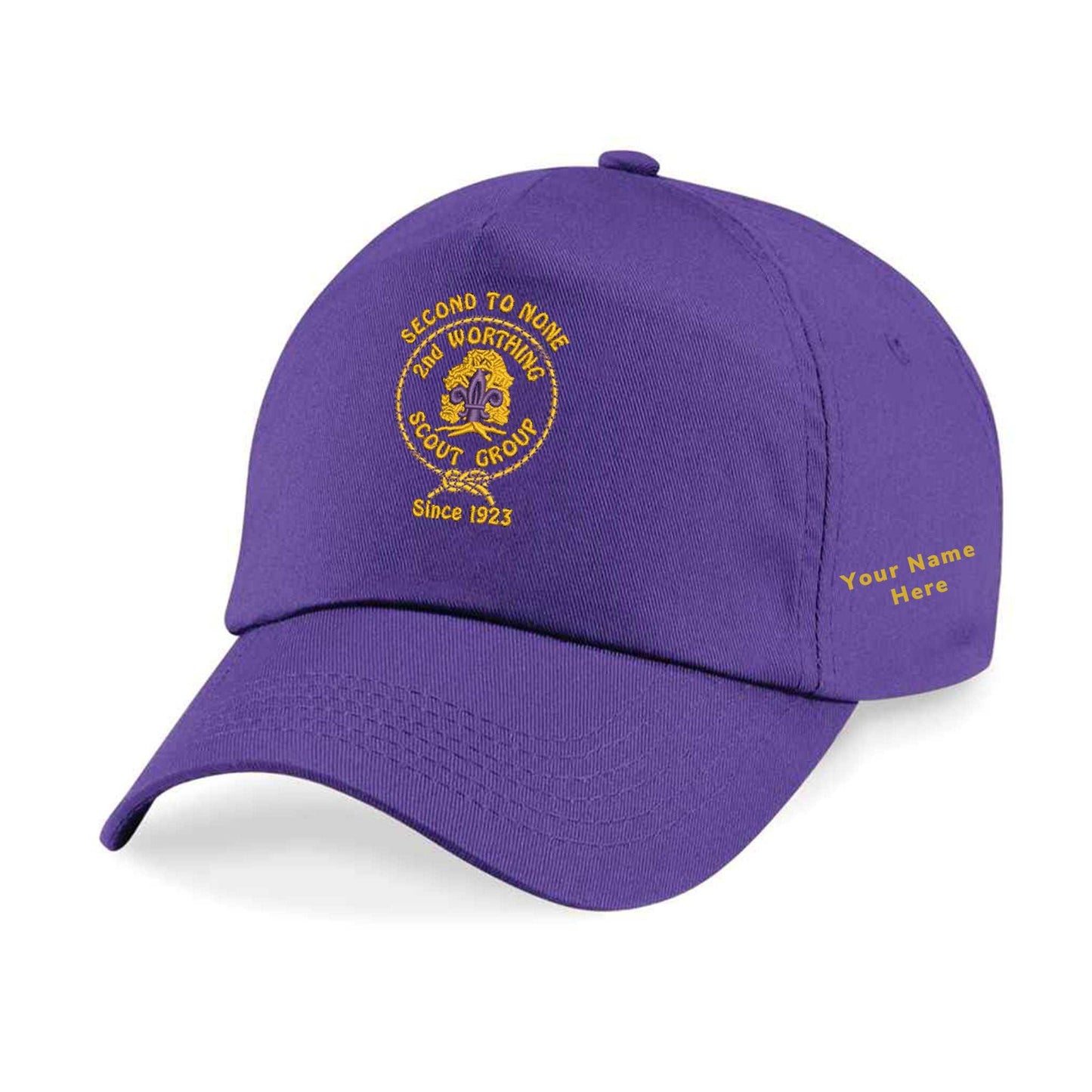 2nd Worthing Scouts Embroidered Cap(One size)-