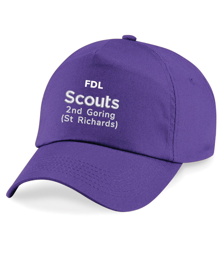 2nd Goring Scouts Embroidered Cap(One size)