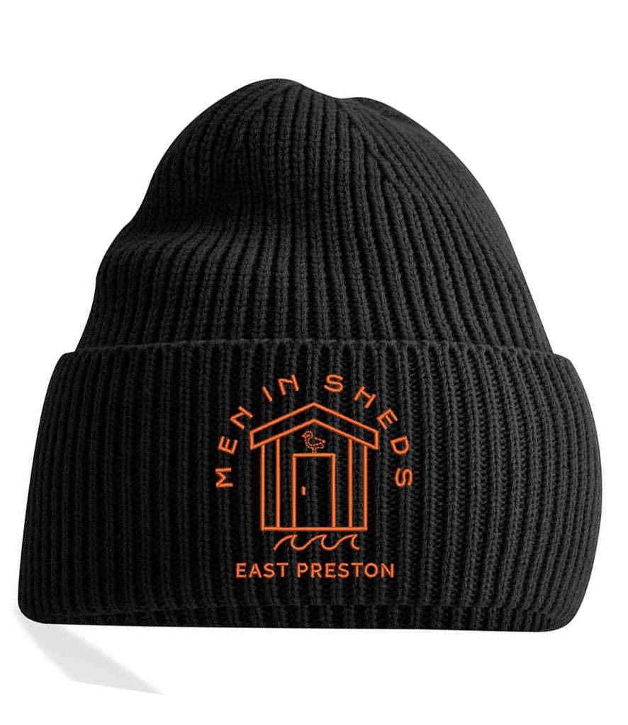 East Preston Men in Sheds Emroidered Beanie-
