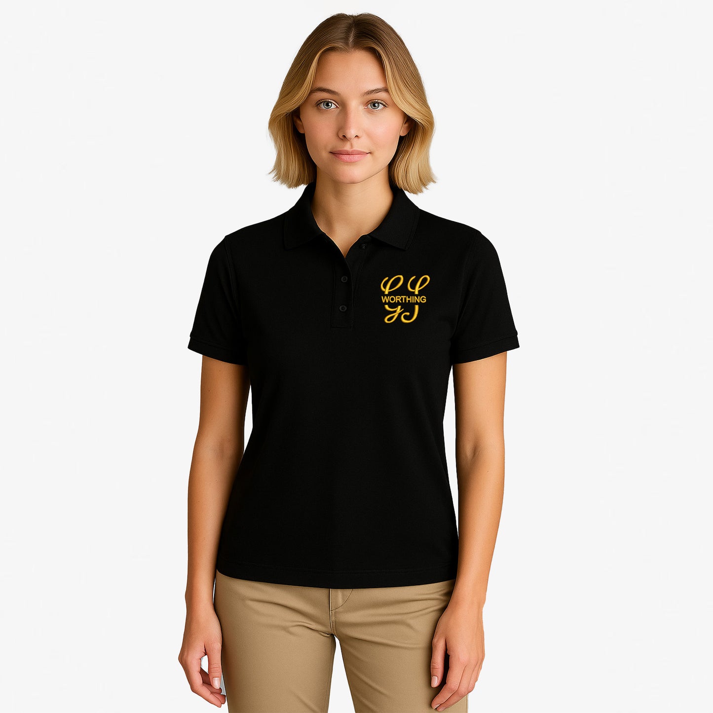 Worthing Gang Show Embroidered Performance Management Team Polo Shirt