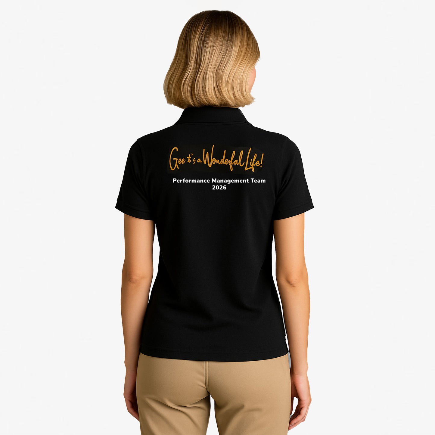 Worthing Gang Show Embroidered Performance Management Team Polo Shirt