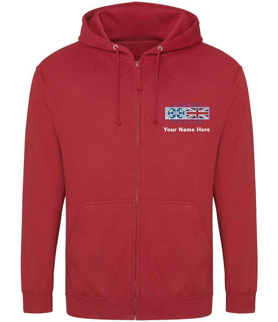 The Scouts UKC Working Party Kandersteg Zipped Hoodie