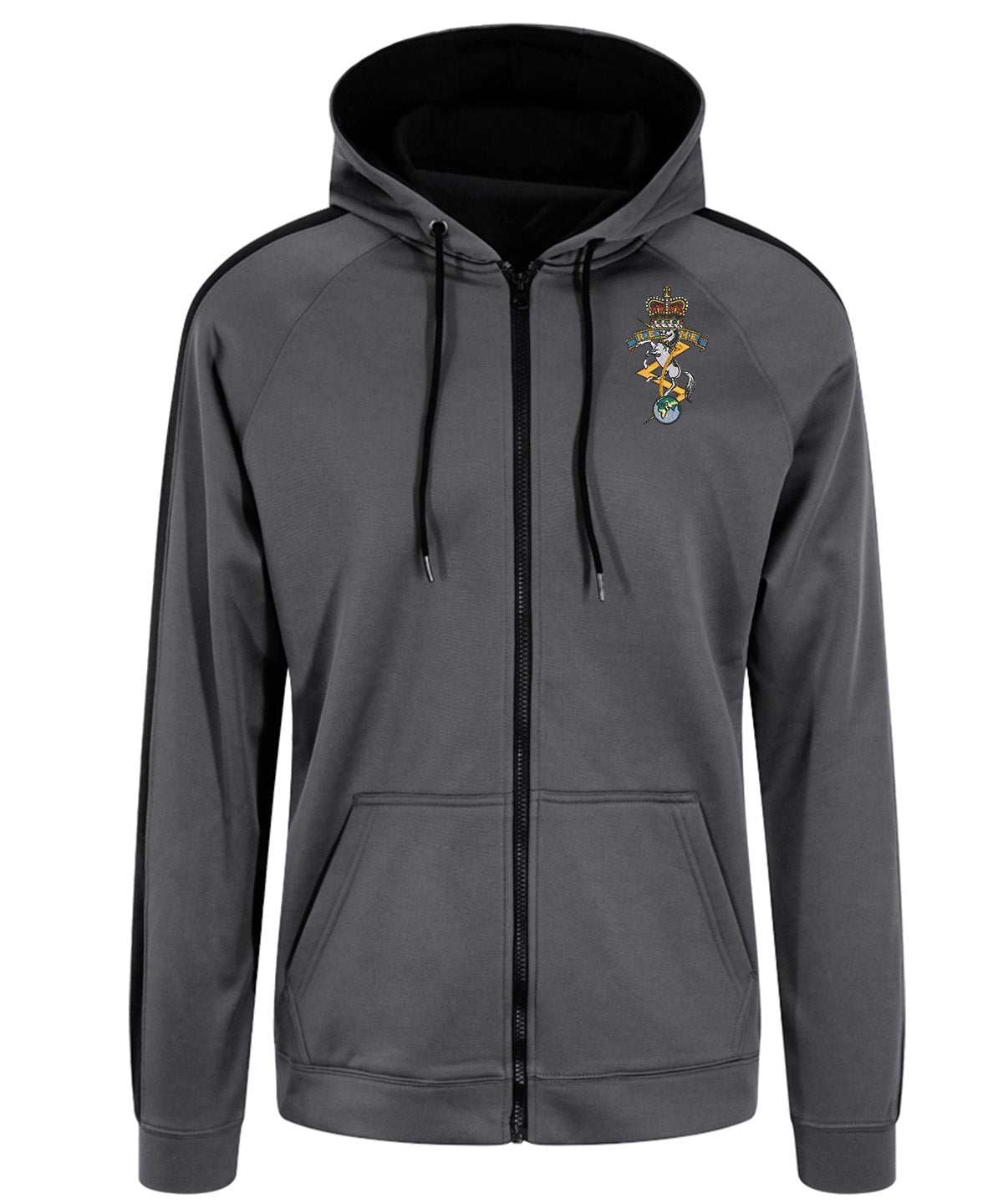 REME Sports Polyester Hoodie with REME badge, durable and comfortable.