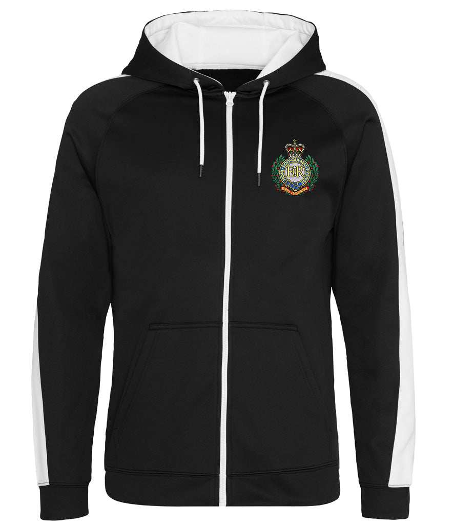Royal Engineers Polyester Sports Zoodie Navy/Red