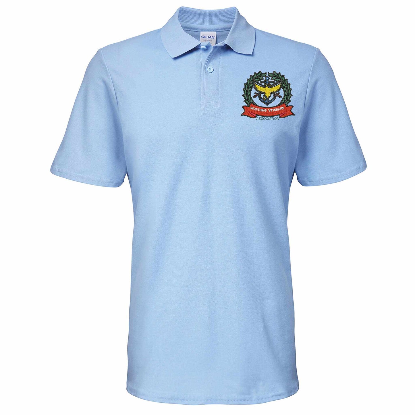 Worthing Veterans Association Sports Polo Shirt Maroon S