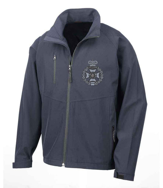Royal Green Jackets Clothing,Royal Green Jackets Merchandise, Royal Green Jackets Veterans Clothing,Royal Green Jackets Soft Shell Jacket Black