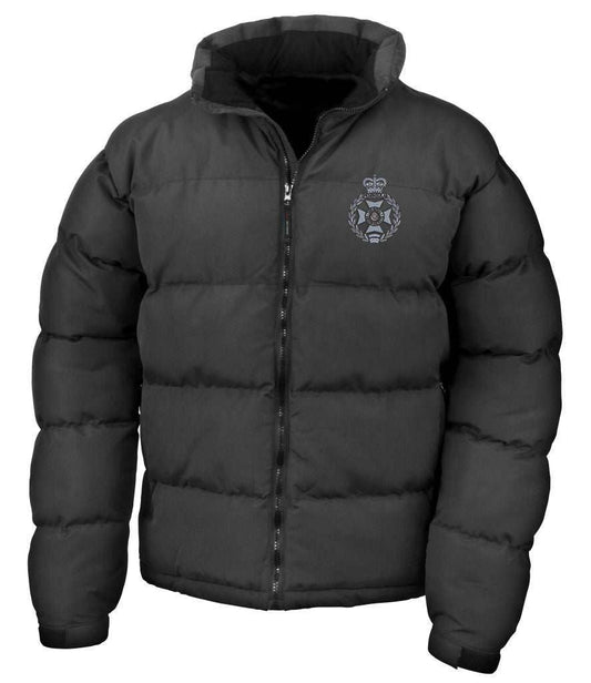 Royal Green Jackets Clothing,Royal Green Jackets Merchandise, Royal Green Jackets Veterans Clothing,Royal Green Jackets Down Feel Jacket Black