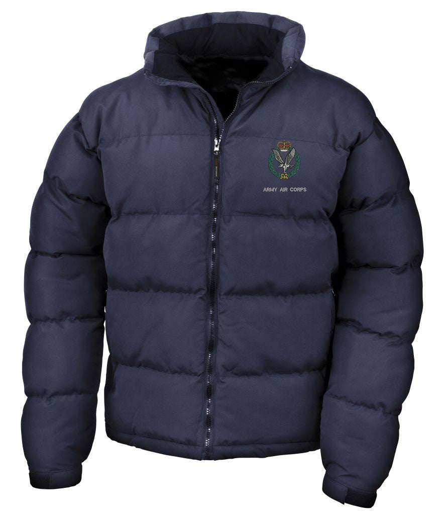 Army Air Corps Clothing,Army Air Corps Merchandise, Army Air Corps Veterans Clothing,Army Air Corps Down Feel Jacket Navy
