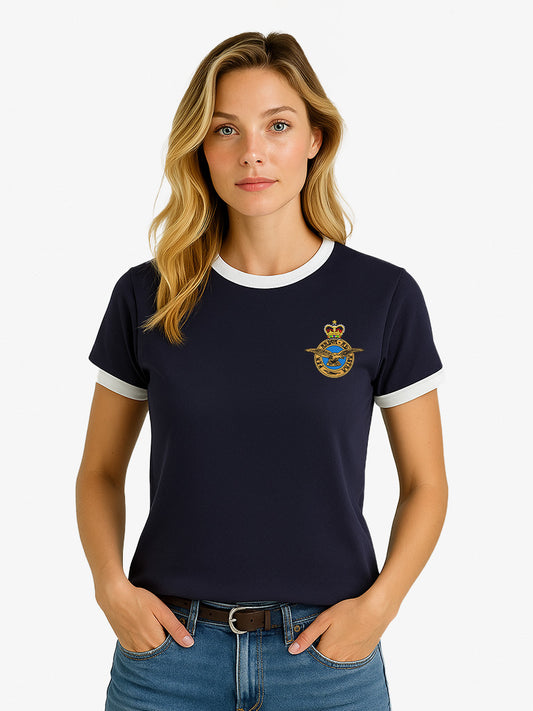 Royal Air Force Contrast Ringer T-Shirt