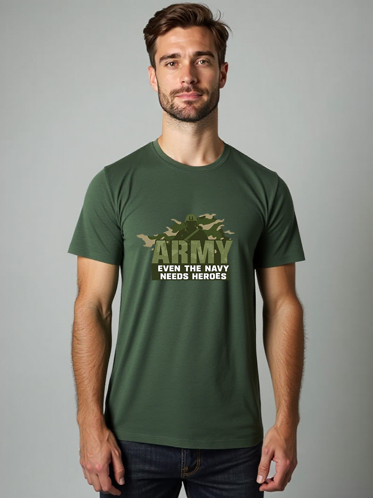 Army Even The Navy Need Heroes T Shirt