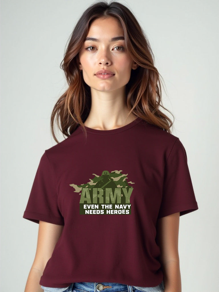 Army Even The Navy Need Heroes T Shirt