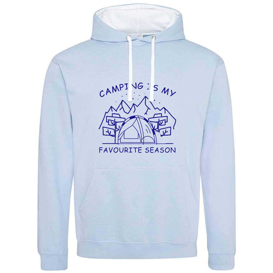 CAMPING IS MY FAVOURITE SEASON DOME TENT GRAPHIC HOODIE