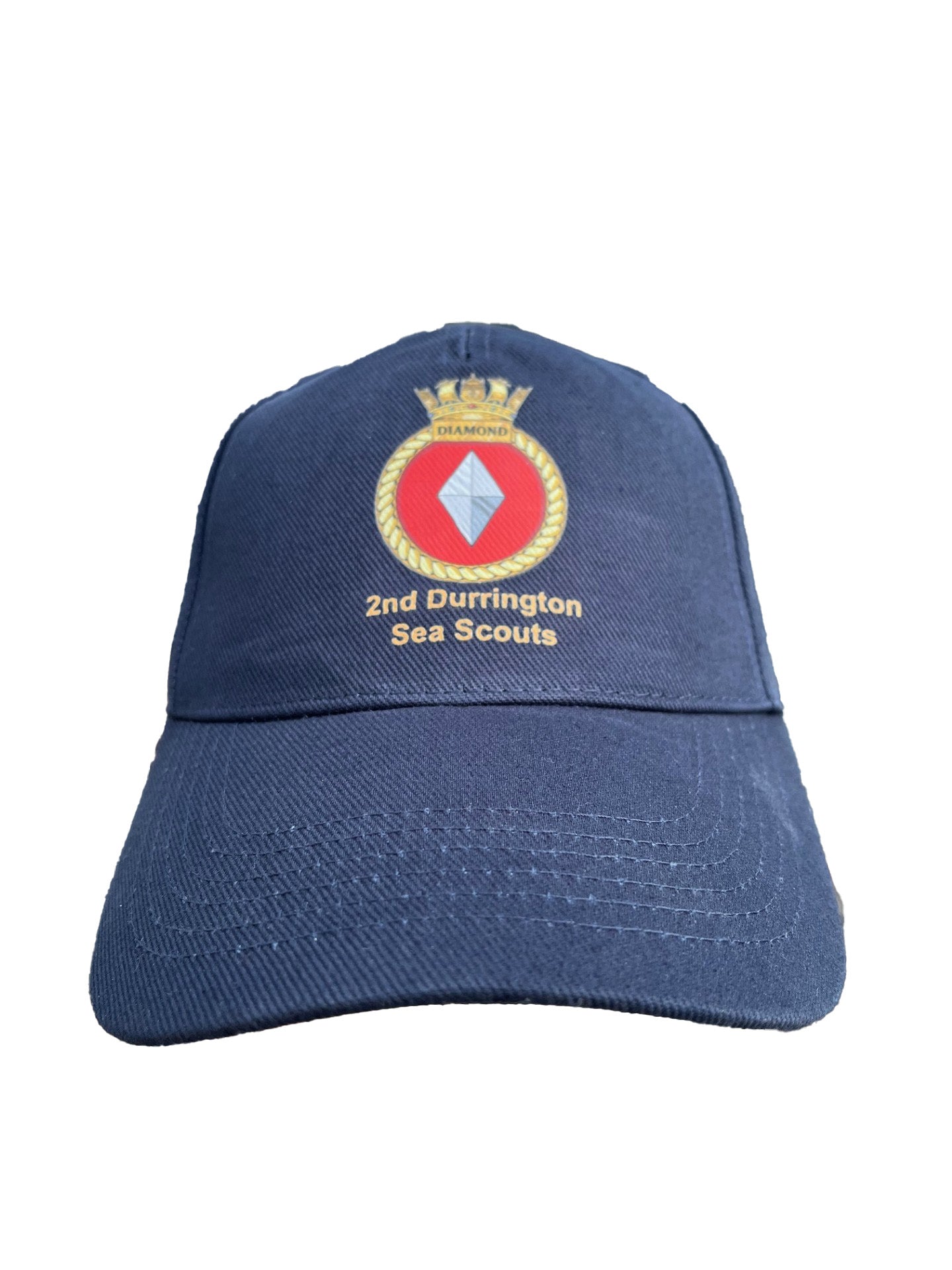 2nd Durrington Sea Scouts Baseball Cap with Printed Group Logo