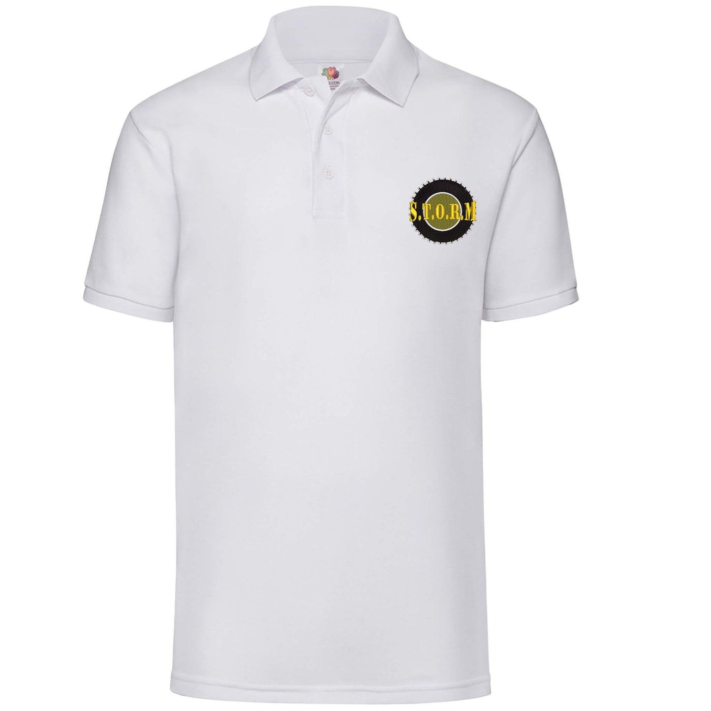 STORM EMBROIDERED POLO SHIRT Royal Blue S