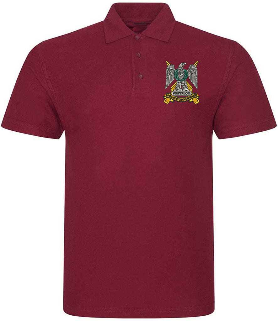 Royal Scots Dragoon Guards Clothing,Royal Scots Dragoon Guards Merchandise, Royal Scots Dragoon Guards Veterans Clothing,Royal Scots Dragoon Guards Veterans Polo Shirt Forest Green
