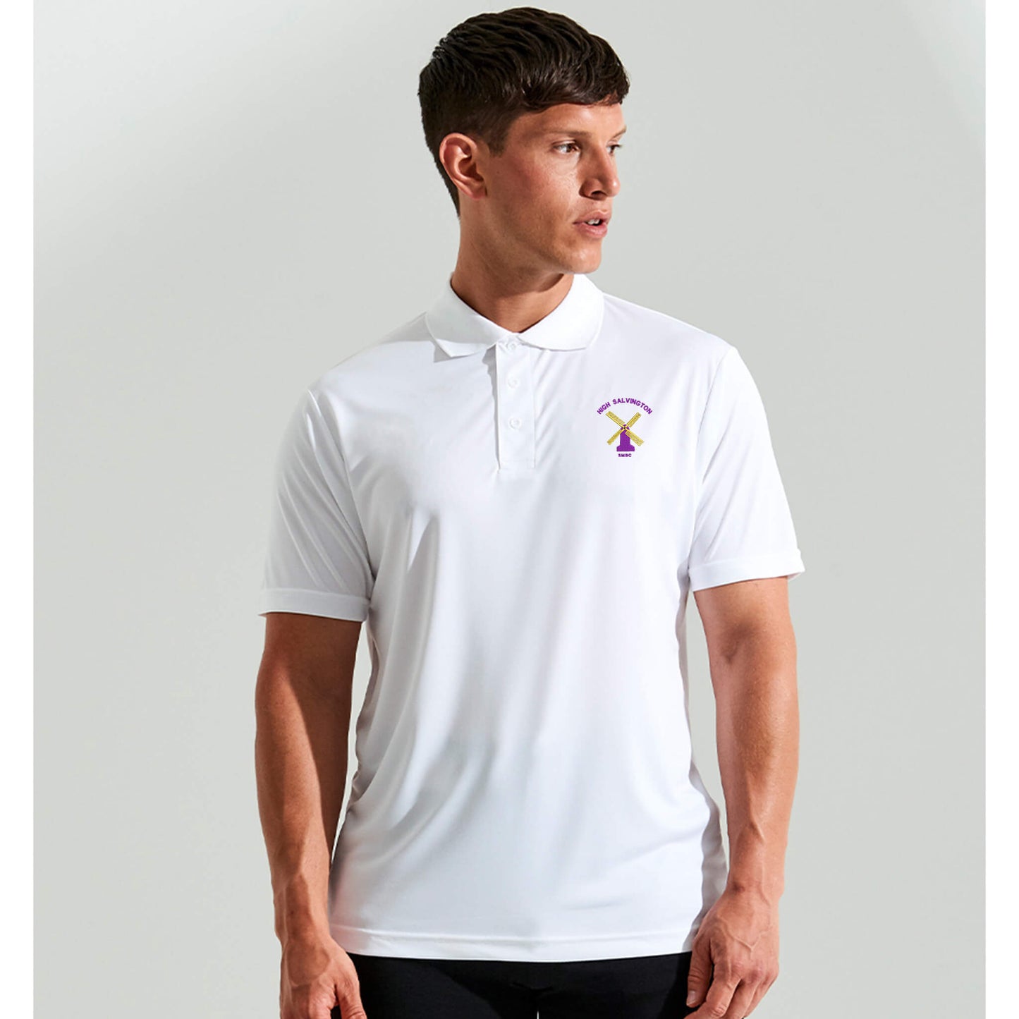 High Salvington Short Mat Bowls Club Embroidered Polo Shirt S