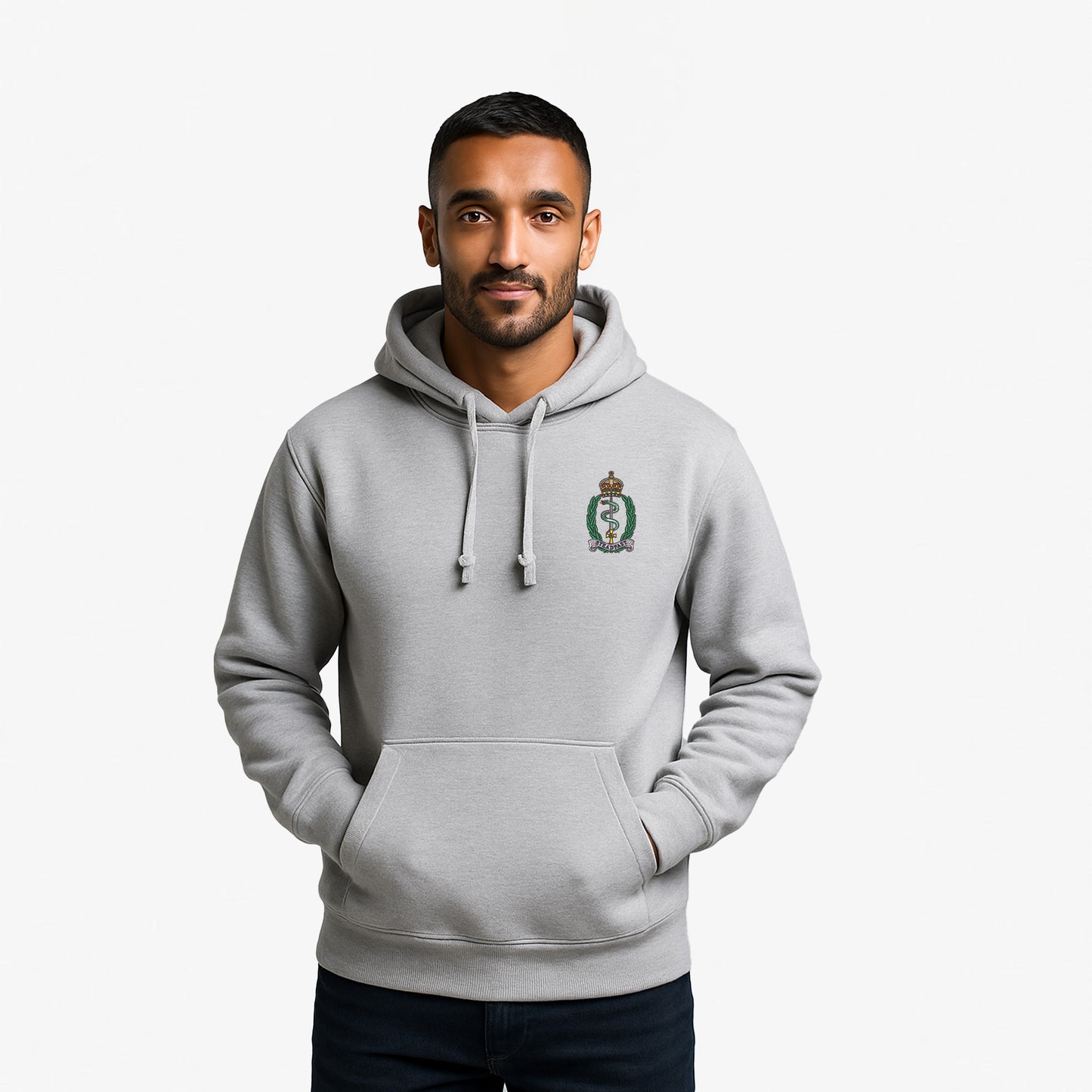 RAMS Hoodie Embroidered Logo Premium Weight(310gsm)