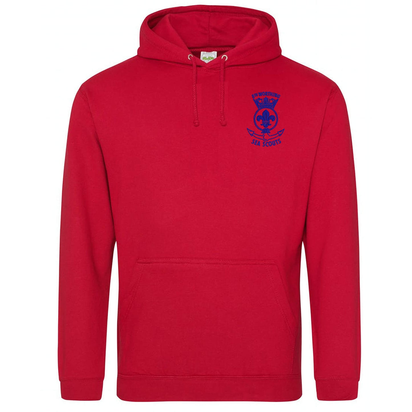 8th Worthing Sea Scouts Scout Section Embroidered Hoodie-