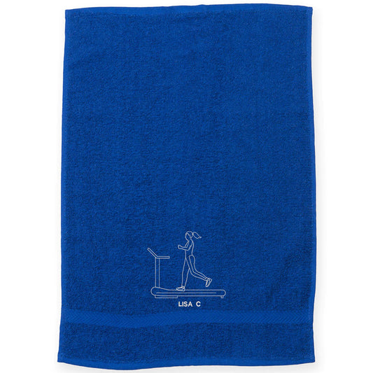 PERSONALISED INDOOR RUNNING TOWEL - Flamingo Rock®