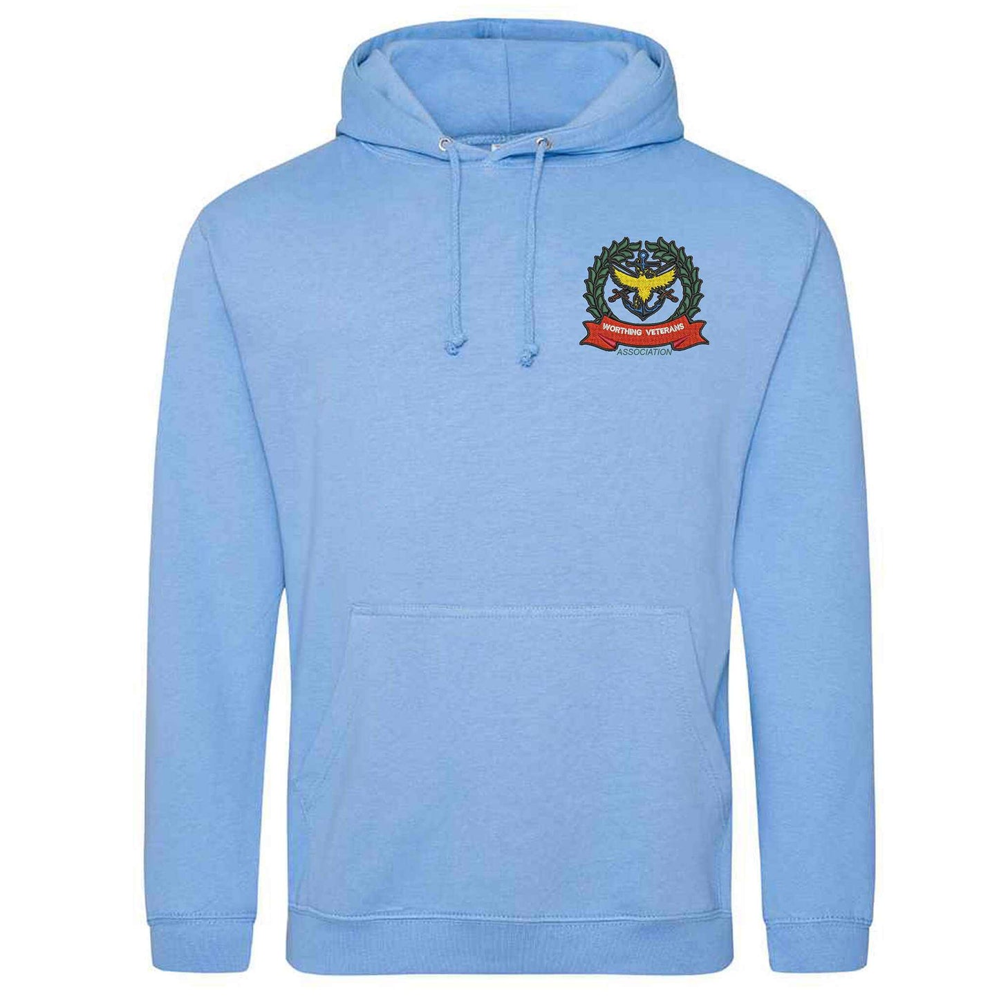 Worthing Veterans Association Embroidered Hoodie - Flamingo Rock®