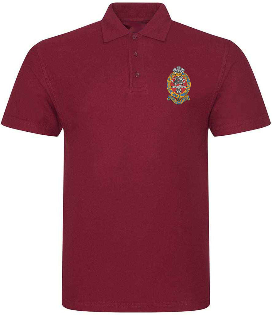 THE PRINCESS OF WALES'S ROYAL REGIMENT(PWRR) POLO SHIRTS