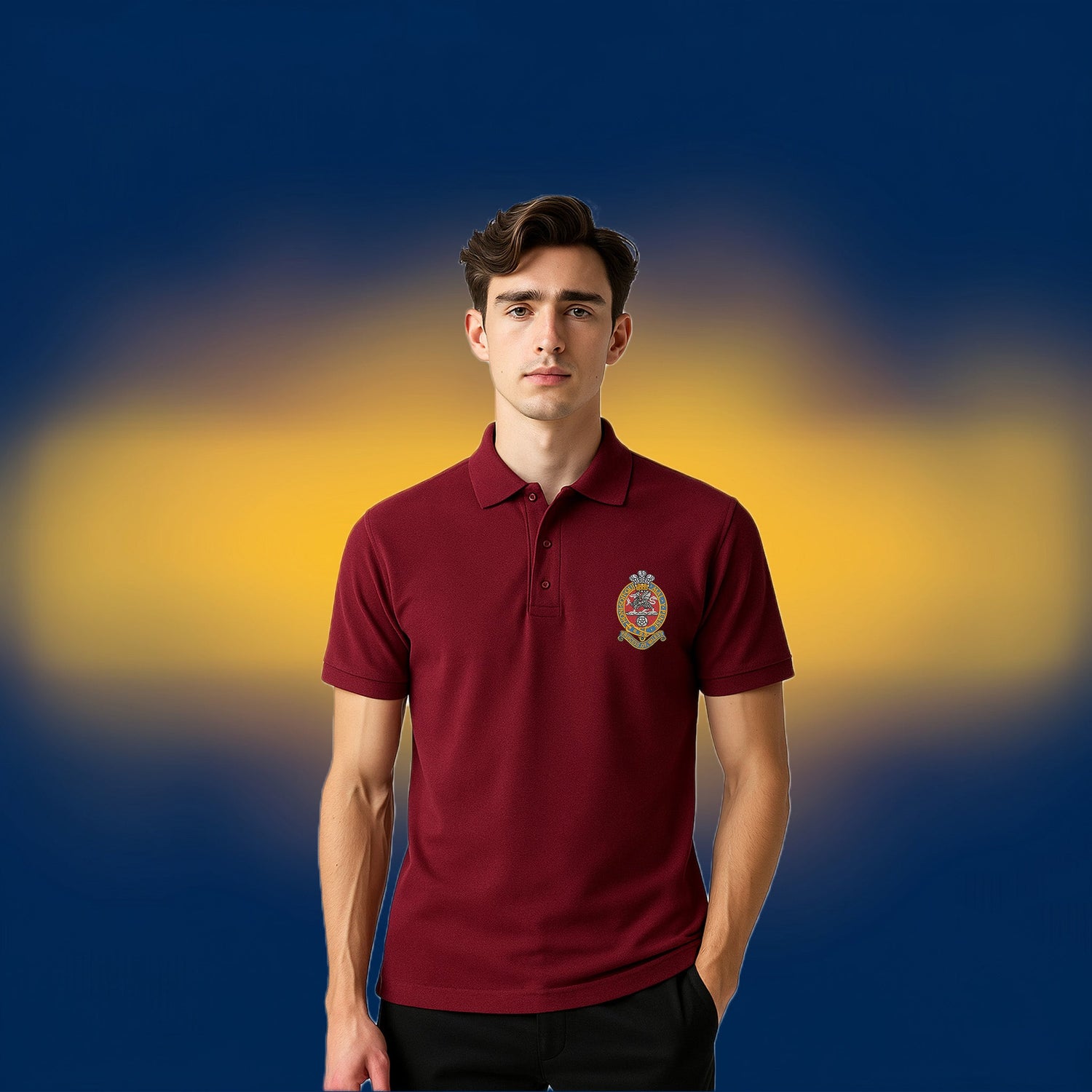SHOP THE PRINCESS OF WALES'S ROYAL REGIMENT(PWRR) POLO SHIRTS