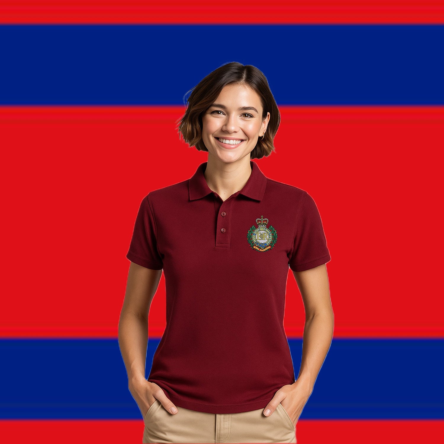 SHOP ROYAL ENGINEERS POLO SHIRTS