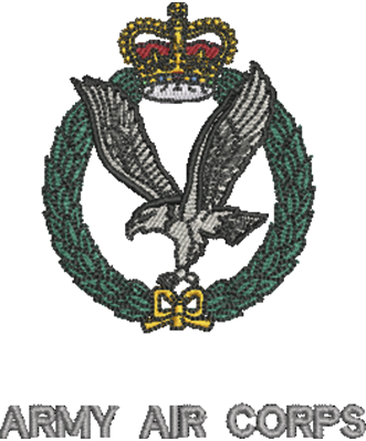 Army Air Corps Hoodie Embroidered Logo Premium Weight(310gsm)