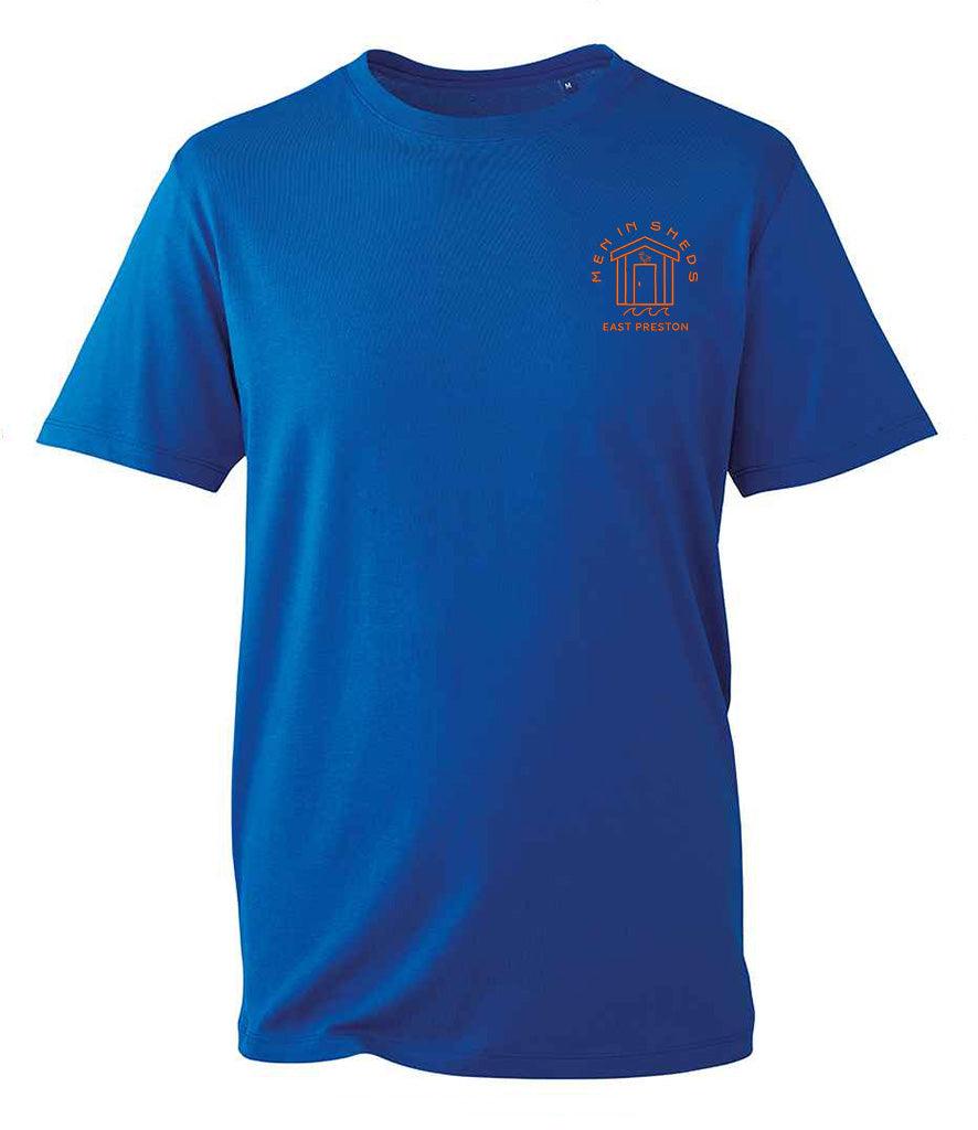 East Preston Men in Sheds Emroidered T Shirt White s