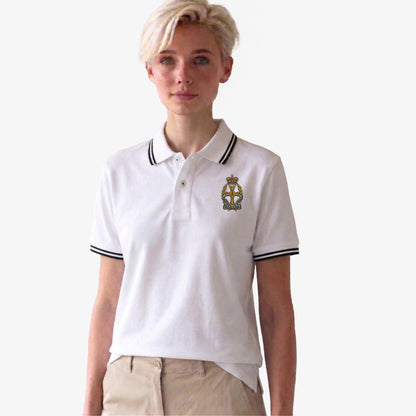QARANC Embroidered Tipped Polo Shirt