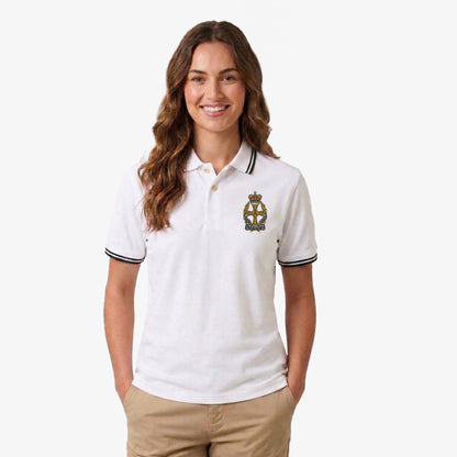 QARANC Embroidered Tipped Polo Shirt