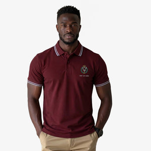 Maroon/Sky