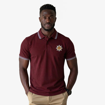 Royal Anglian Regiment Embroidered Tipped Polo Shirt