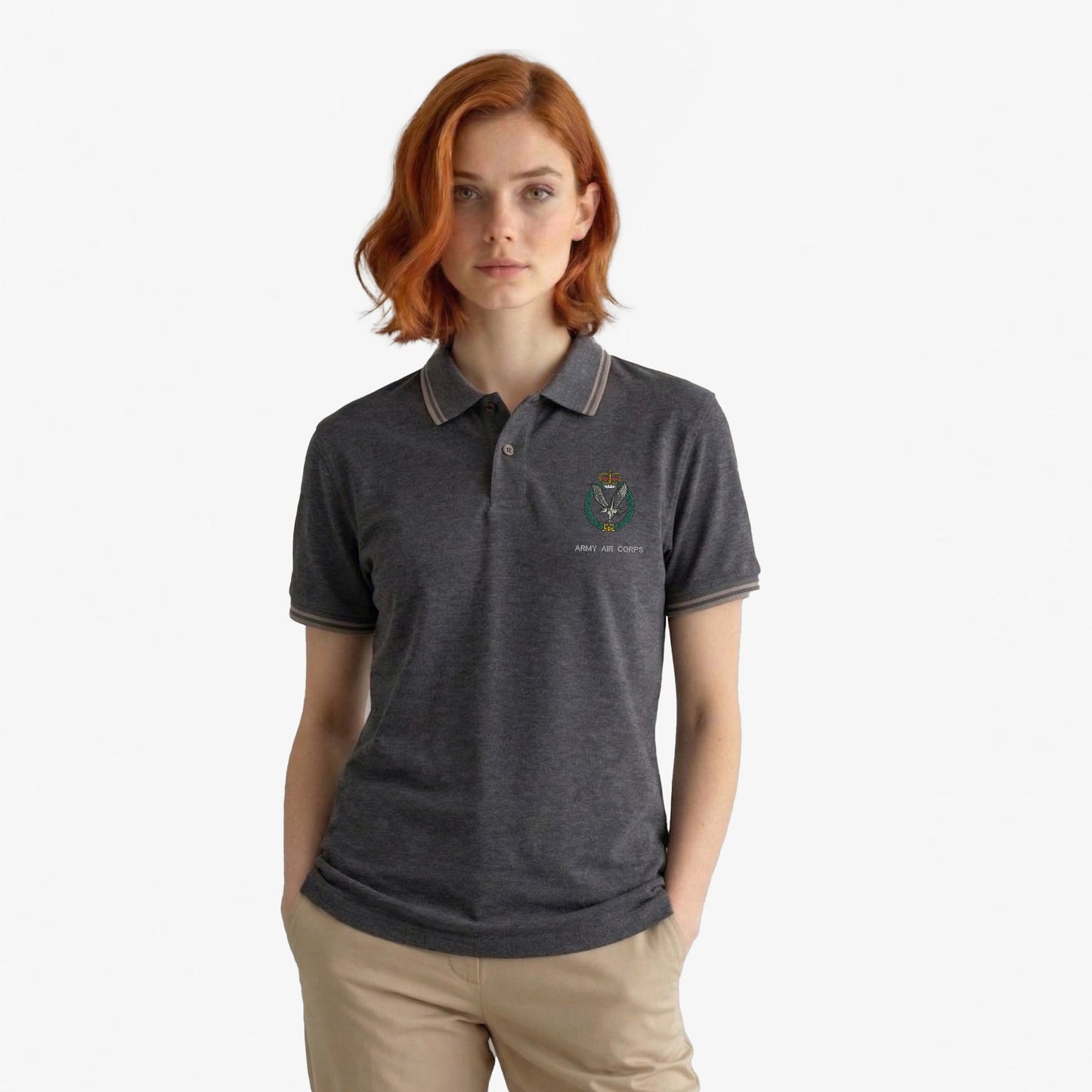 Army Air Corps Classic Tipped Polo Shirt