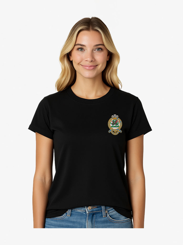 queens-regiment-t-shirt navy-1