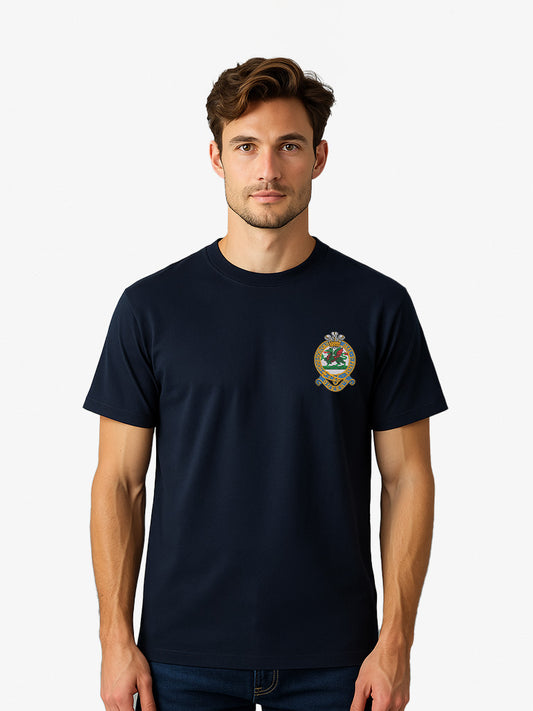 queens-regiment-t-shirt maroon
