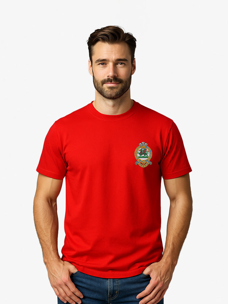 queens-regiment-t-shirt sky-blue