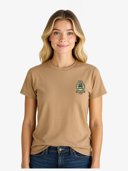queens-regiment-t-shirt heather-grey