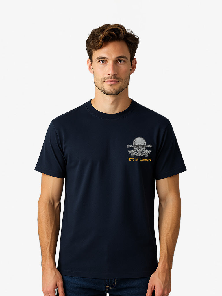 17-21st LancersT-Shirt Navy Blue
