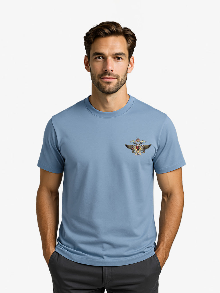 1st Queen Dragoon GuardsT-Shirt SKY Blue