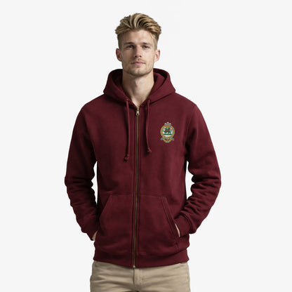 Queens Regiment Premium Zipped Hoodie
