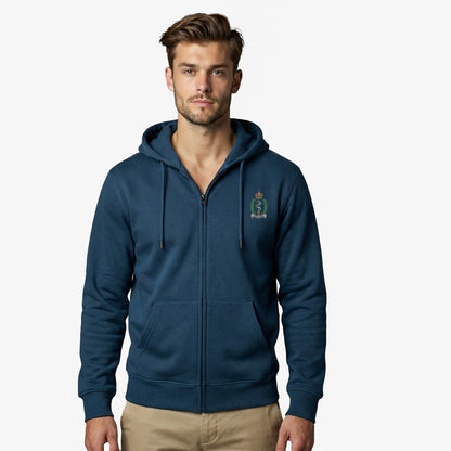 Royal Army Medical Service Ultra Premium Embroidered Zipped Hoodie