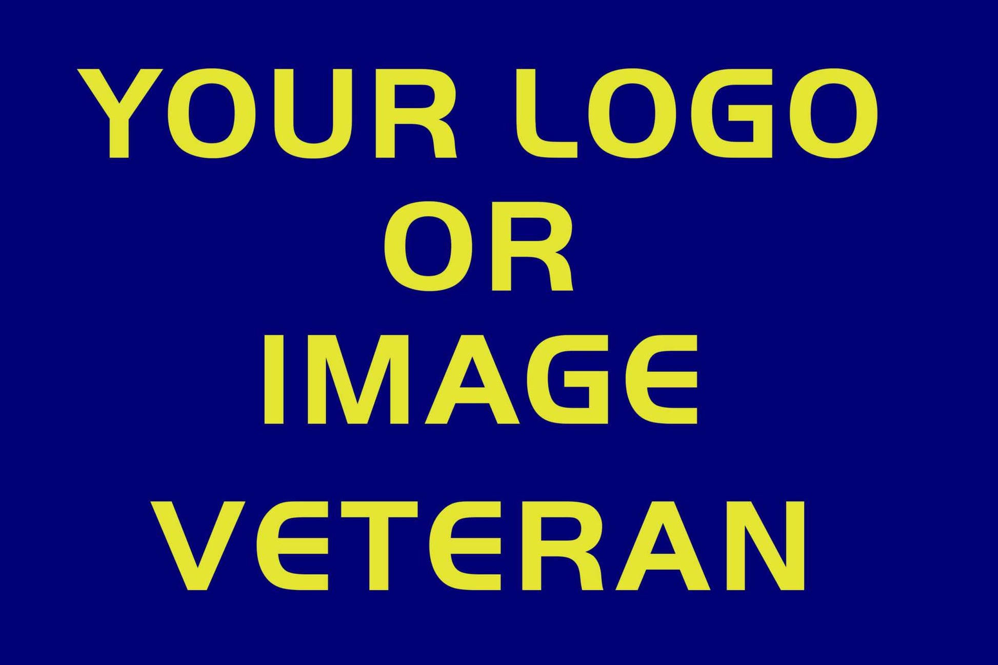 Worthing Veterans Association  Flag  Metal Grommets At Top
