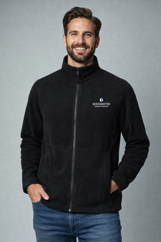 Geometri Embroidered Fleece