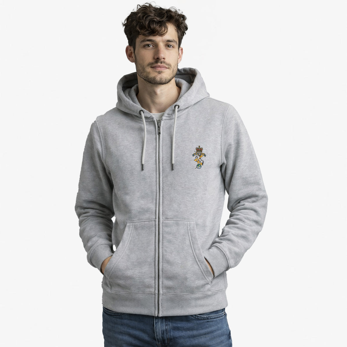 REME Ultra Premium Embroidered Zipped Hoodie