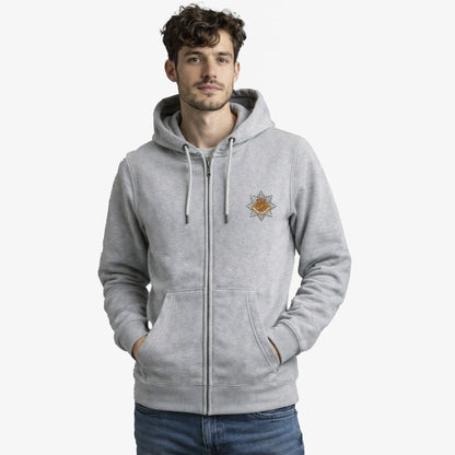 Royal Anglian Regiment Ultra Premium Embroidered Zipped Hoodie