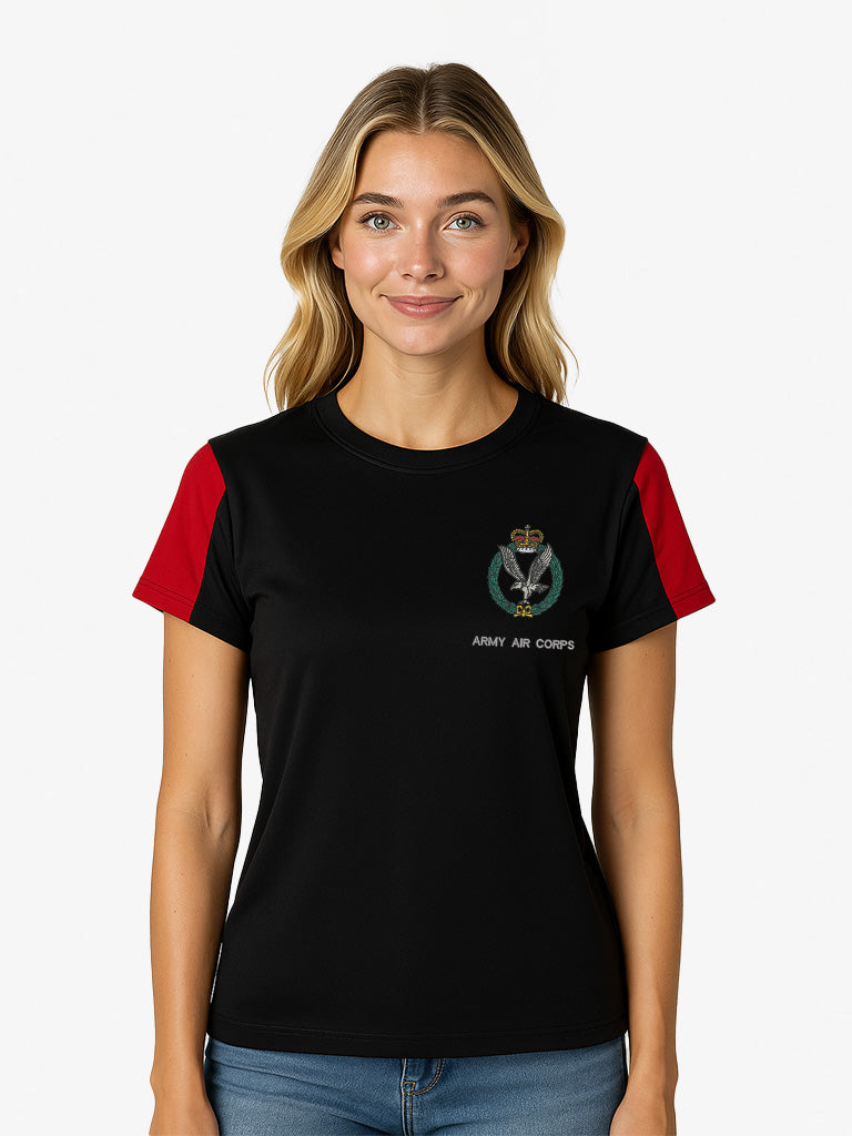 AAC Contrast wicking T-Shirt Saphire-Blue