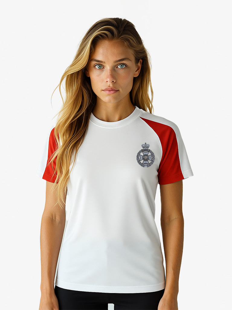 royal-green-jackets Contrast wicking T-Shirt Navy white