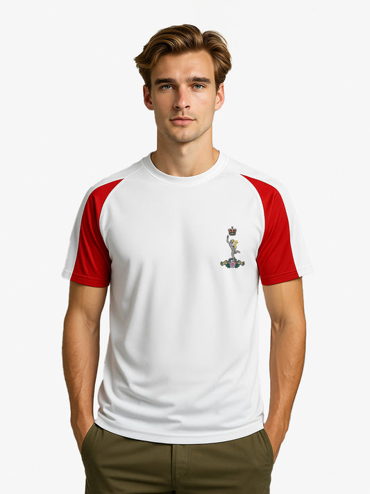 reme Contrast wicking T-Shirt white-Red